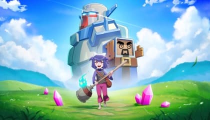 Attack for Magical Crystals, collect Magic Medals!