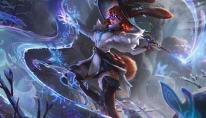 No sudden movements! This new mage is a bit jumpy.