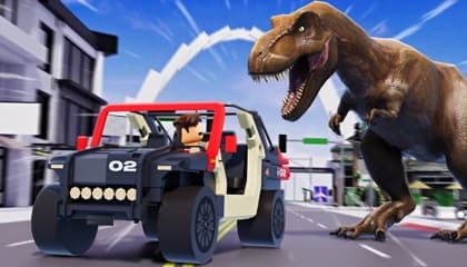 The Jurassic era has arrived in Brookhaven.