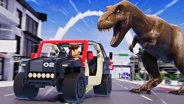 The Jurassic era has arrived in Brookhaven.
