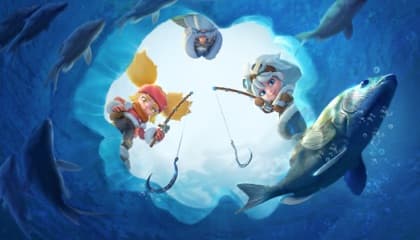 Chisel the ice for a fishing showdown!