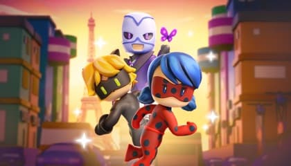 Be miraculous! Tumble like a true hero.