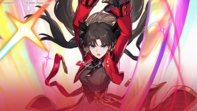 Limited collab character Rin Tohsaka on rate-up!