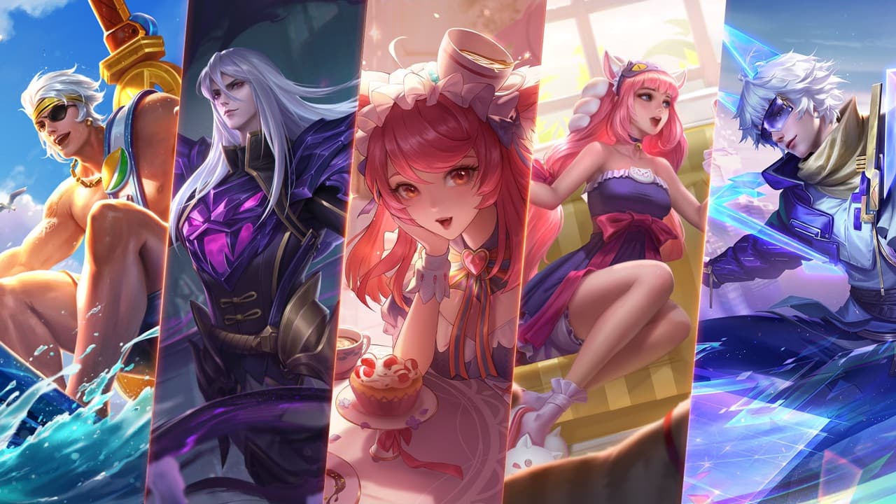 Select 1 of 5 Epic skins