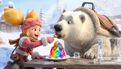 Make shaved ice with Molly! 