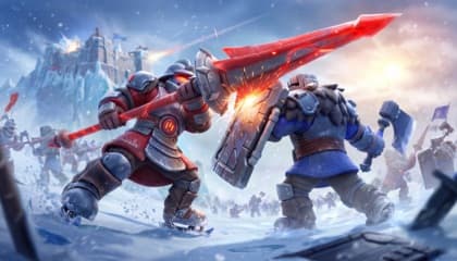 Conquer new lands in the bitter wind!