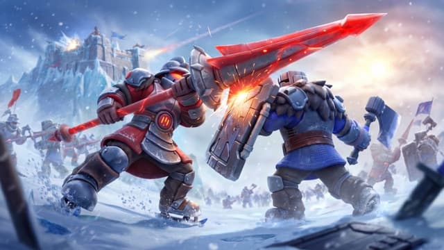 Conquer new lands in the bitter wind!