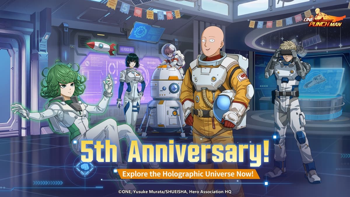 5th Anniversary Event opents! Tons of gems, SSR character gift and more!