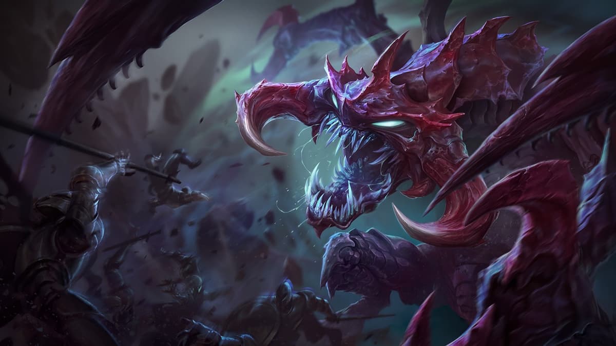 Cho'Gath lands in the Rift! Nom Nom Nom Nom!