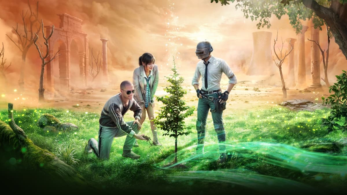 PUBG MOBILE Play For Green PUBG MOBILE's Play For Green Campaign is Live Now
