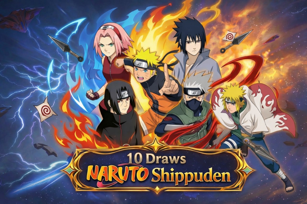 MLBB x Naruto Shippuden ganjaran draw acara kolaborasi dan skin eksklusif